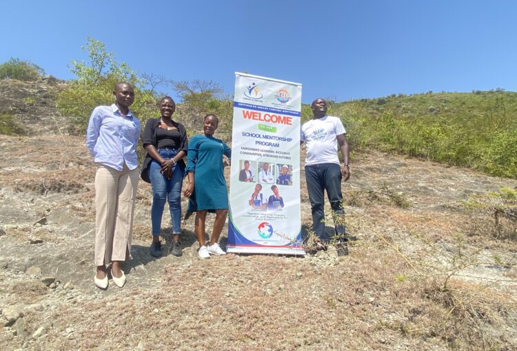 Team building at Gwasi Hills
